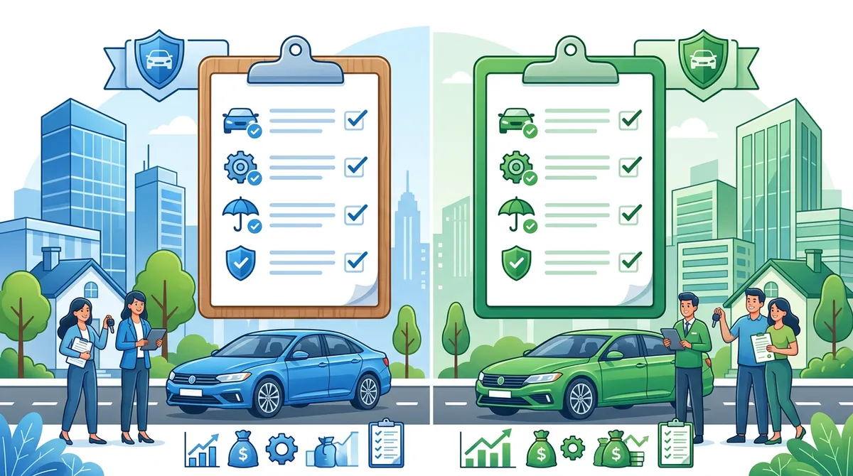Ilustracja list kontrolnych w formularzach ubezpieczycieli