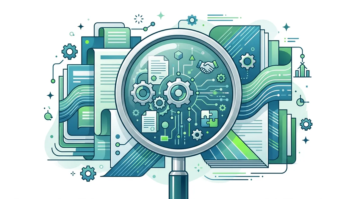 Grafika symbolizująca klauzule umowy ubezpieczenia