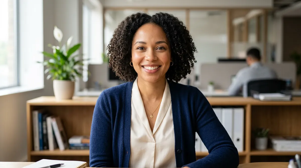 Portret Anny Wiśniewskiej — koordynatorki formatu nauki hybrydowej